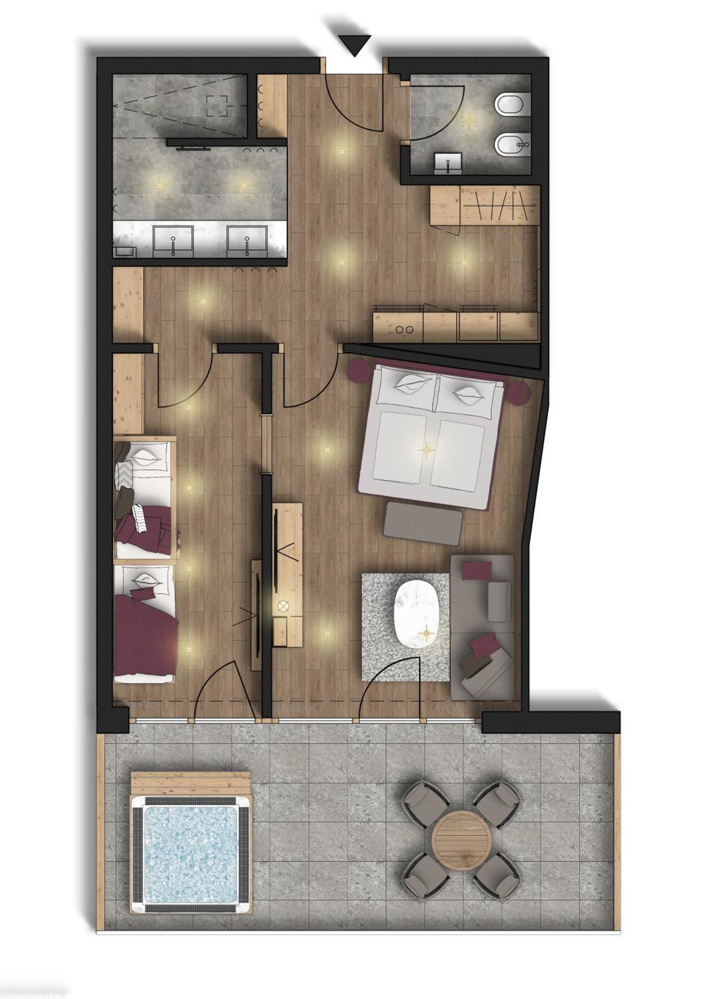 Das Gerstl Family Retreat Резия Номер фото