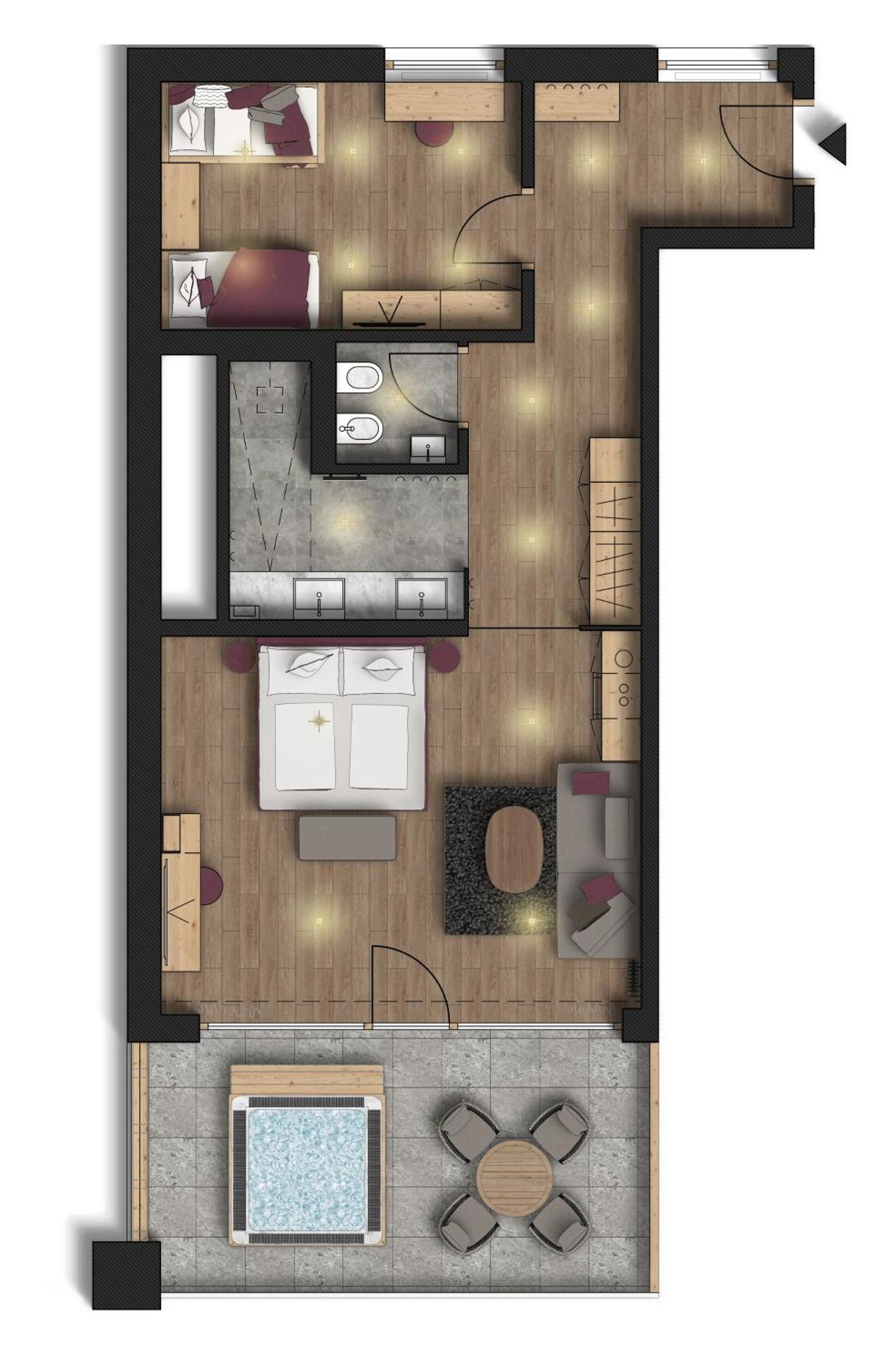 Das Gerstl Family Retreat Резия Номер фото